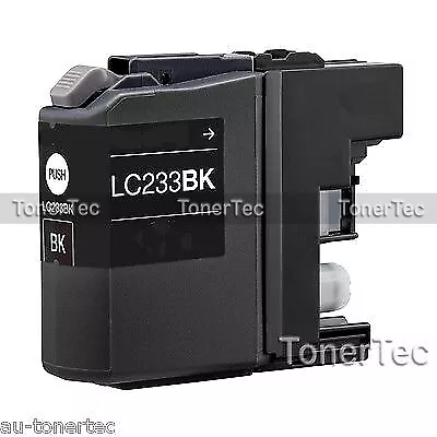 HV LC233-BK BLACK Ink Cartridge->Brother DCP-J4120DW/MFC-J4620DW/J5320DW/J5720DW • $18.34